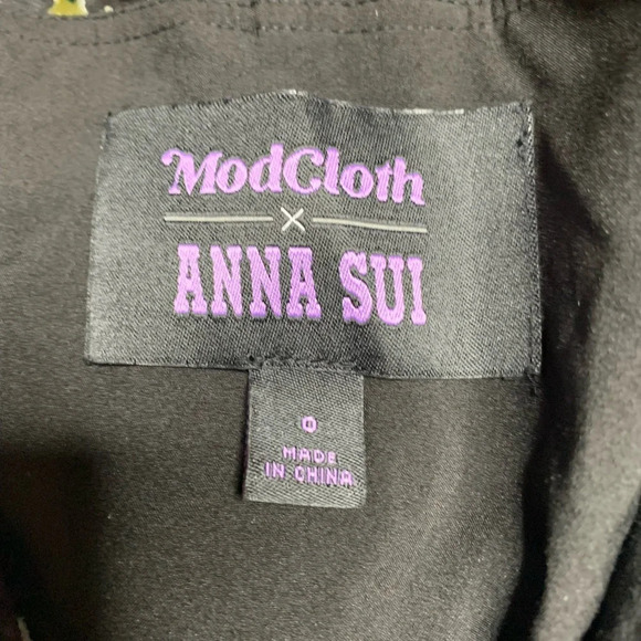 Modcloth X Anna Sui Authentically Chic Textured Gauze Maxi Dress - Picture 4 of 6